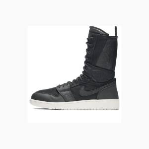 Nike Explorer Basketbol Ayakkabısı Air Jordan 1 Kadın Siyah Beyaz | JD-548JV