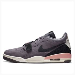 Nike Legacy 312 Low Gunsmoke Spor Ayakkabı Air Jordan Erkek Gri Pembe | JD-749QJ