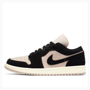 Nike Low Guava Ice Spor Ayakkabı Air Jordan 1 Kadın Siyah Haki | JD-769DR