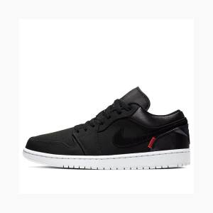 Nike Low PSG JORDAN LEGACY Spor Ayakkabı Air Jordan 1 Erkek Siyah | JD-906MU