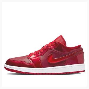 Nike Low SE Spor Ayakkabı Air Jordan 1 Kadın Kırmızı | JD-825WZ