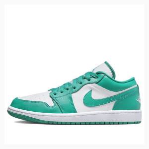 Nike Low Turquoise Spor Ayakkabı Air Jordan 1 Kadın Yeşil | JD-052JR