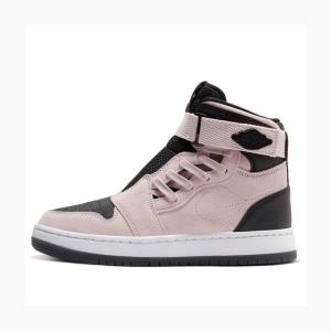 Nike Nova XX Barely Rose Basketbol Ayakkabısı Air Jordan 1 Kadın Pembe | JD-539ND