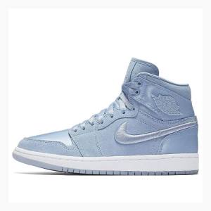 Nike RET High SOH Hydrogen Blue Basketbol Ayakkabısı Air Jordan 1 Kadın Mavi | JD-164GJ