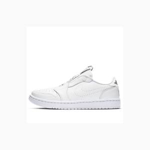 Nike RET Low Slip Spor Ayakkabı Air Jordan 1 Kadın Beyaz | JD-768HO