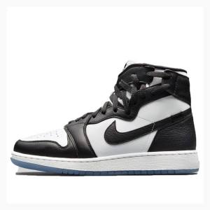 Nike Rebel XX NRG Concord Basketbol Ayakkabısı Air Jordan 1 Kadın Siyah Beyaz | JD-295GZ