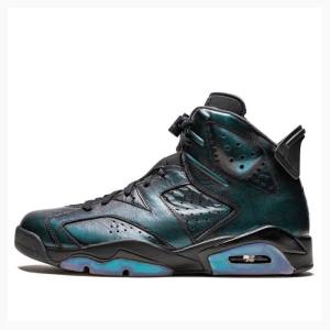 Nike Retro AS All-Star - Chameleon Basketbol Ayakkabısı Air Jordan 6 Erkek Siyah | JD-687UO