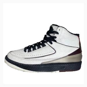 Nike Retro A Ma Maniére Airness Basketbol Ayakkabısı Air Jordan 2 Erkek Gri Siyah | JD-276VR