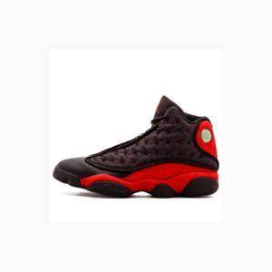 Nike Retro Bred Basketbol Ayakkabısı Air Jordan 13 Erkek Siyah Kırmızı | JD-647IV