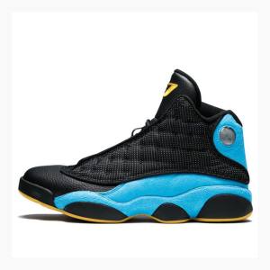 Nike Retro CP3 Away Basketbol Ayakkabısı Air Jordan 13 Erkek Siyah Mavi | JD-046XY