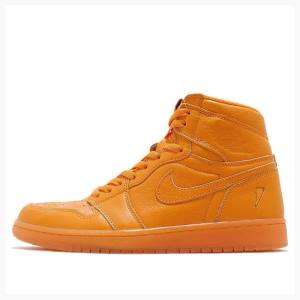 Nike Retro HI OG G8RD Gatorade Basketbol Ayakkabısı Air Jordan 1 Erkek Turuncu | JD-145UF