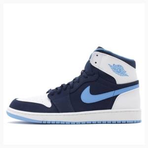 Nike Retro High CP3 Basketbol Ayakkabısı Air Jordan 1 Erkek Lacivert Mavi | JD-963JW