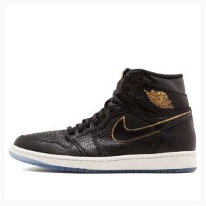 Nike Retro High OG City of Flight Basketbol Ayakkabısı Air Jordan 1 Erkek Siyah | JD-062HX