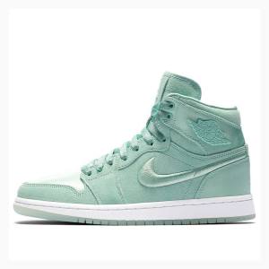 Nike Retro High SOH Mint Foam Basketbol Ayakkabısı Air Jordan 1 Kadın Yeşil | JD-052WL