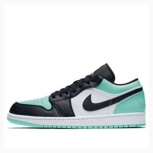 Nike Retro Low Emerald Rise Spor Ayakkabı Air Jordan 1 Erkek Yeşil | JD-514SJ