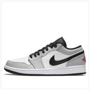 Nike Retro Low Light Smoke Spor Ayakkabı Air Jordan 1 Erkek Gri | JD-102PM