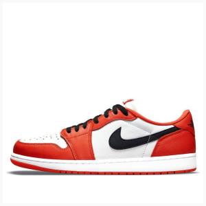 Nike Retro Low OG Starfish Spor Ayakkabı Air Jordan 1 Erkek Kırmızı | JD-791LN