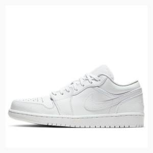 Nike Retro Low Spor Ayakkabı Air Jordan 1 Erkek Beyaz | JD-274XY