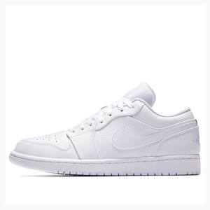 Nike Retro Low Spor Ayakkabı Air Jordan 1 Erkek Beyaz | JD-457GP