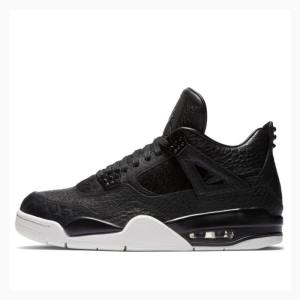 Nike Retro Premium Pinnacle Basketbol Ayakkabısı Air Jordan 4 Erkek Siyah | JD-719XV