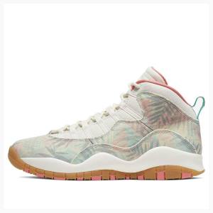 Nike Retro Super Bowl LIV Basketbol Ayakkabısı Air Jordan 10 Erkek Renkli | JD-065VH