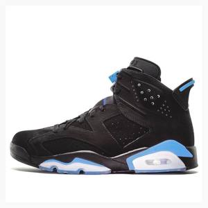 Nike Retro UNC – Univeristy Basketbol Ayakkabısı Air Jordan 6 Erkek Siyah Mavi | JD-674YM