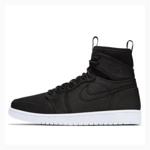 Nike Retro Ultra High Infrared Basketbol Ayakkabısı Air Jordan 1 Erkek Siyah | JD-976HW