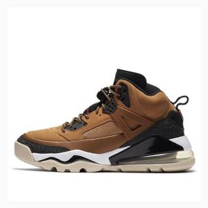 Nike Spizike 270 Boot Wheat Basketbol Ayakkabısı Air Jordan Erkek Siyah Kahverengi | JD-623AC