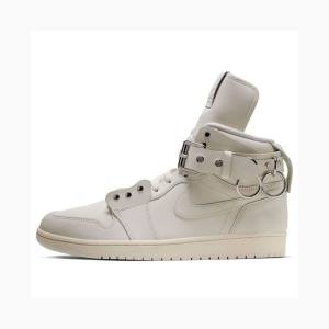 Nike X Comme des Garcons Retro Askılı High Basketbol Ayakkabısı Air Jordan 1 Erkek Beyaz | JD-456LJ