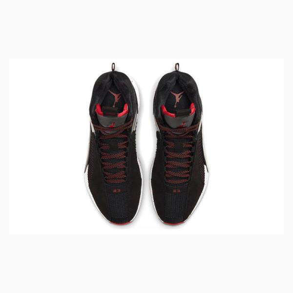 Nike Bred Basketbol Ayakkabısı Air Jordan 35 Erkek Siyah Kırmızı Beyaz | JD-453LK