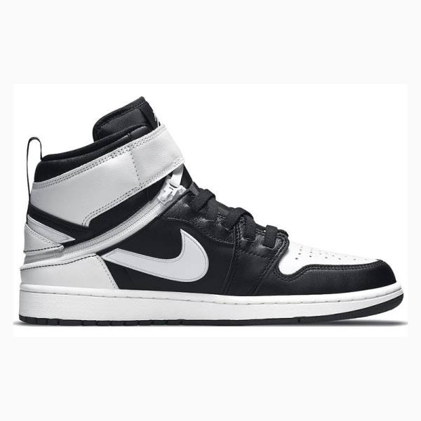 Nike FlyEase Basketbol Ayakkabısı Air Jordan 1 Erkek Siyah | JD-027ML