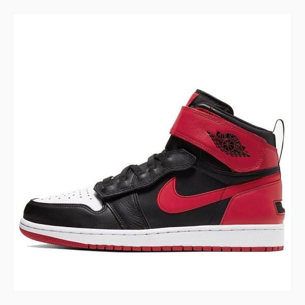 Nike High Flyease Black Gym Red Basketbol Ayakkabısı Air Jordan 1 Erkek Kırmızı Siyah | JD-208FE