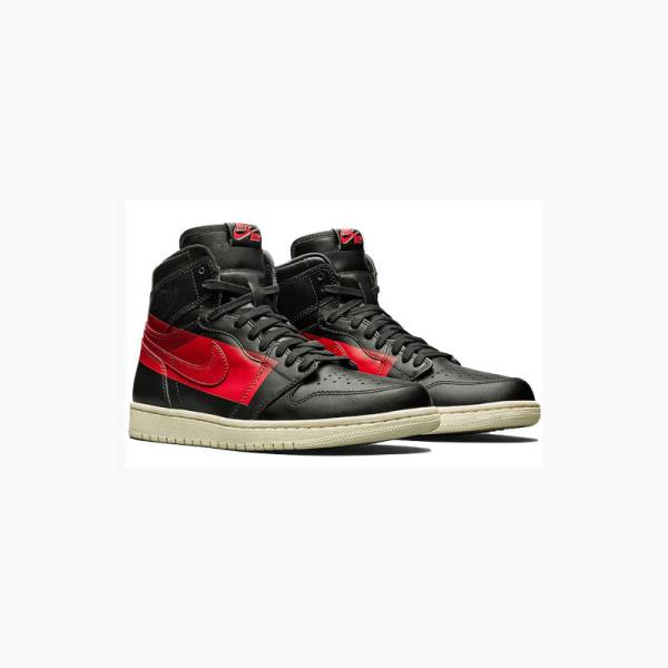 Nike High OG Defiant Couture Basketbol Ayakkabısı Air Jordan 1 Erkek Siyah Kırmızı | JD-170LD