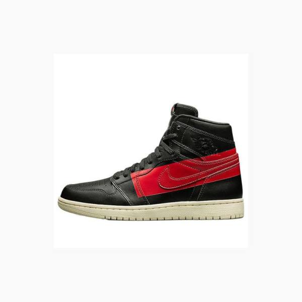 Nike High OG Defiant Couture Basketbol Ayakkabısı Air Jordan 1 Erkek Siyah Kırmızı | JD-170LD