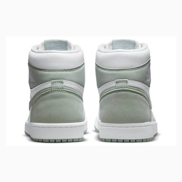 Nike High OG Seafoam Basketbol Ayakkabısı Air Jordan 1 Kadın Beyaz Yeşil | JD-396QG