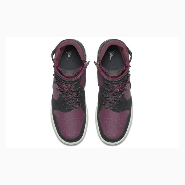 Nike High Rebel XX 'Bordeaux' Phantom Basketbol Ayakkabısı Air Jordan 1 Kadın Siyah Mor | JD-915ZV