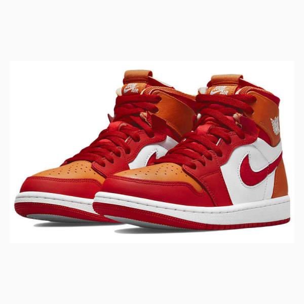 Nike High Zoom Air CMFT Basketbol Ayakkabısı Air Jordan 1 Kadın Kırmızı | JD-302NO