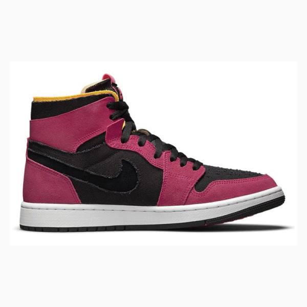 Nike High Zoom Konfor Fireberry Basketbol Ayakkabısı Air Jordan 1 Erkek Mor Siyah | JD-371FU