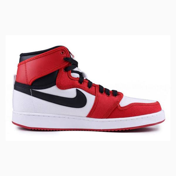 Nike KO High OG Chicago Basketbol Ayakkabısı Air Jordan 1 Erkek Kırmızı Siyah | JD-980WZ