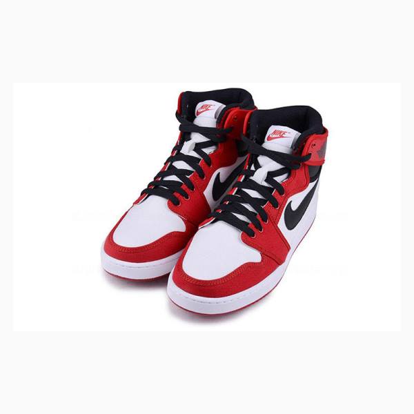 Nike KO High OG Chicago Basketbol Ayakkabısı Air Jordan 1 Erkek Kırmızı Siyah | JD-980WZ