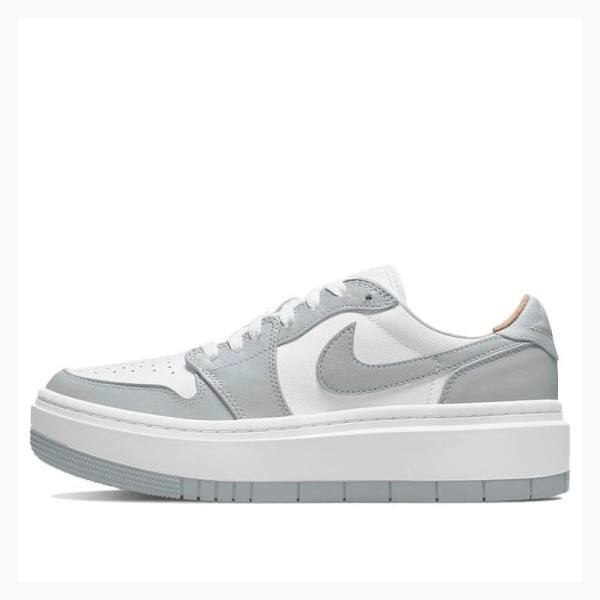 Nike Low LV8D Elevated Spor Ayakkabı Air Jordan 1 Kadın Gri Beyaz | JD-239OX