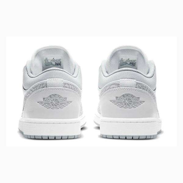 Nike Low Premium 'Elephant Print' Smoke Elephant Spor Ayakkabı Air Jordan 1 Erkek Gri | JD-462FW