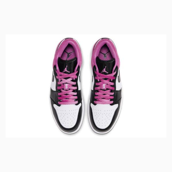 Nike Low SE Active Fuchsia Spor Ayakkabı Air Jordan 1 Erkek Mor | JD-813SW