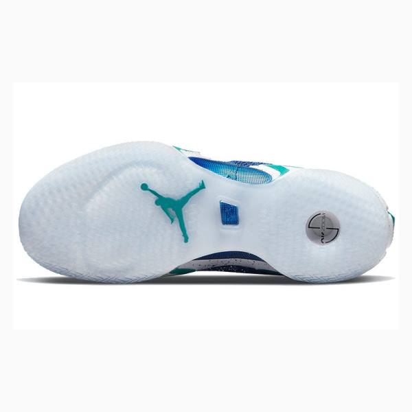 Nike Luka PE Luka Doncic Basketbol Ayakkabısı Air Jordan 36 Erkek Beyaz Mavi | JD-329CX