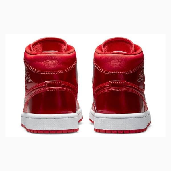 Nike Mid Cut SE Pomegranate Basketbol Ayakkabısı Air Jordan 1 Kadın Kırmızı | JD-520LZ