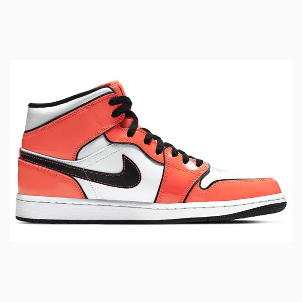 Nike Mid Cut SE Turf Basketbol Ayakkabısı Air Jordan 1 Erkek Turuncu | JD-423VL