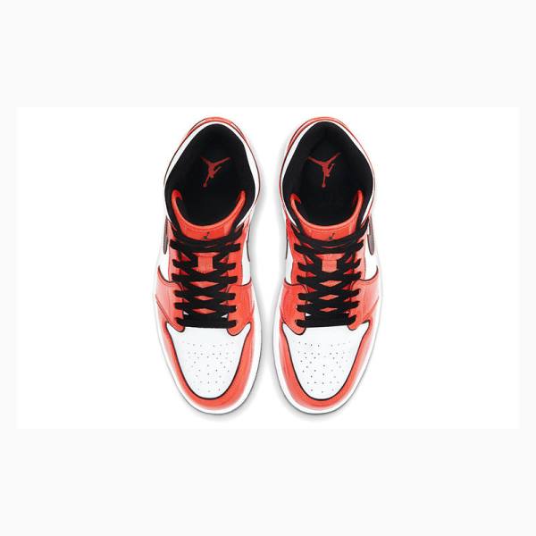 Nike Mid Cut SE Turf Basketbol Ayakkabısı Air Jordan 1 Erkek Turuncu | JD-423VL