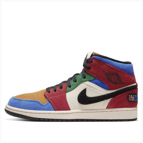 Nike Mid Cut The Great Basketbol Ayakkabısı Air Jordan 1 Erkek Renkli | JD-598UN