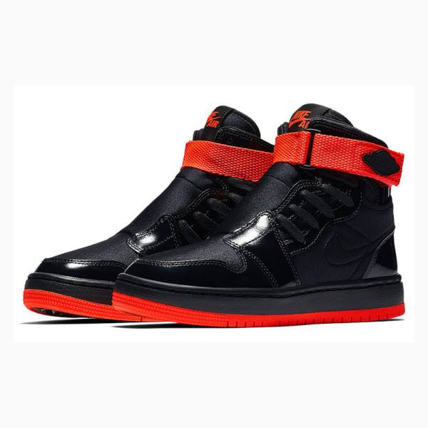 Nike NOVA XX JORDAN LEGACY Basketbol Ayakkabısı Air Jordan 1 Kadın Siyah Kırmızı | JD-073AM