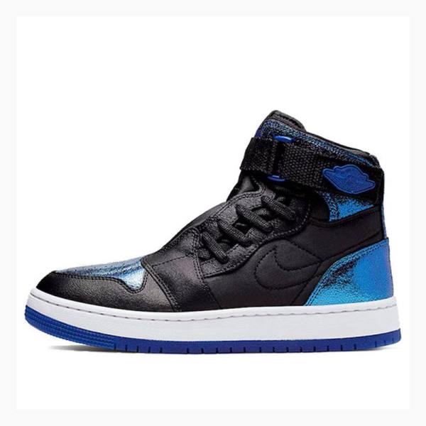 Nike Nova XX Game Royal Basketbol Ayakkabısı Air Jordan 1 Kadın Siyah Mavi | JD-618JT